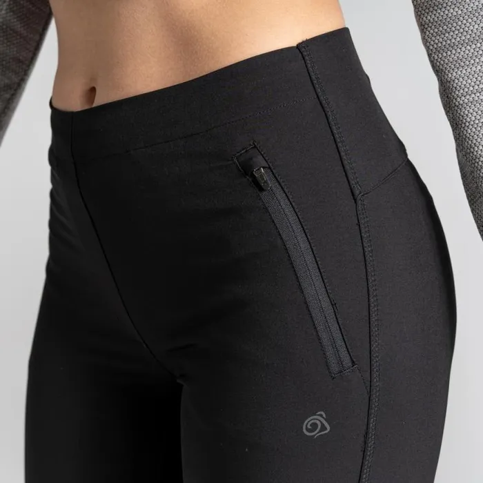 Womens Walking Trousers Craghoppers Expedition Leggings Black Womens Walking Trousers Craghoppers Expedition Leggings Black