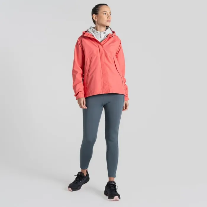 Womens Waterproof Jackets Craghoppers Ossus Waterproof Jacket Deep Coral Womens Waterproof Jackets Craghoppers Ossus Waterproof Jacket Deep Coral