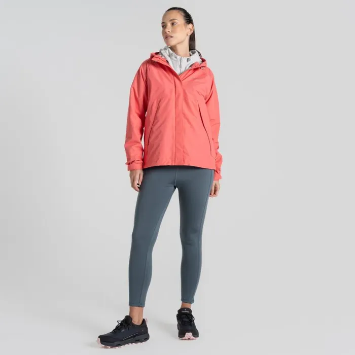 Womens Waterproof Jackets Craghoppers Ossus Waterproof Jacket Deep Coral Womens Waterproof Jackets Craghoppers Ossus Waterproof Jacket Deep Coral