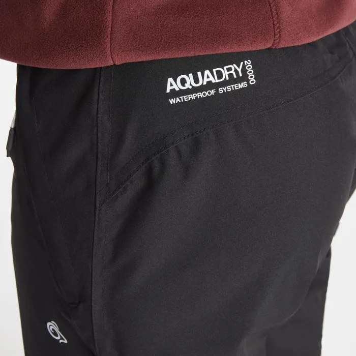 Womens Waterproof Trousers Craghoppers Airedale Trousers Black Womens Waterproof Trousers Craghoppers Airedale Trousers Black