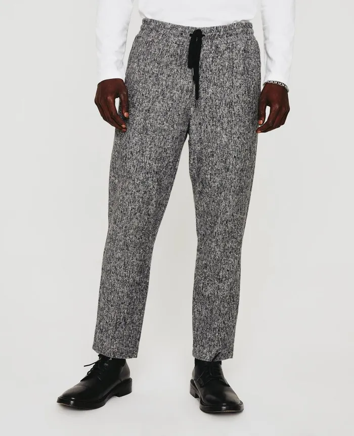 Wyatt Sweatpant Ikat Wool Heather Grey Multi Men AG Jeans Sweatpants Wyatt Sweatpant Ikat Wool Heather Grey Multi Men AG Jeans Sweatpants
