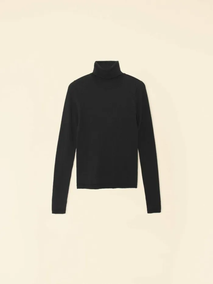 Xirena Black Tommy Sweater Women Sweaters and Jackets