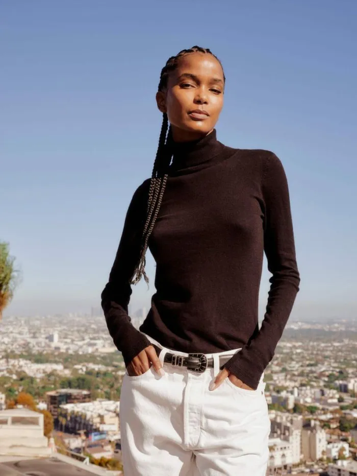 Xirena Black Tommy Sweater Women Sweaters and Jackets