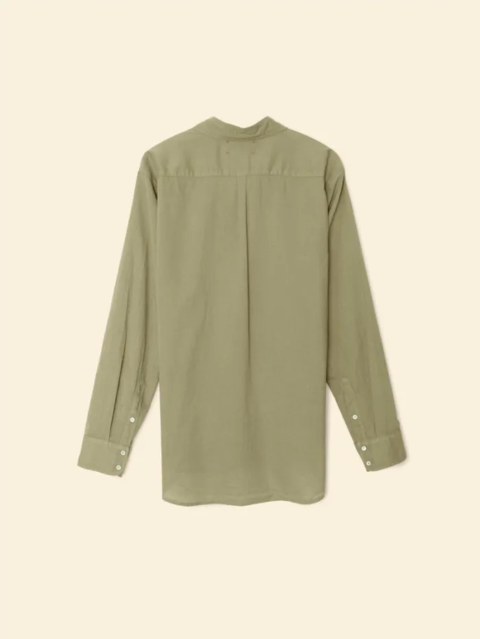 Xirena Dark Seagrass Beau Shirt Women Shirts