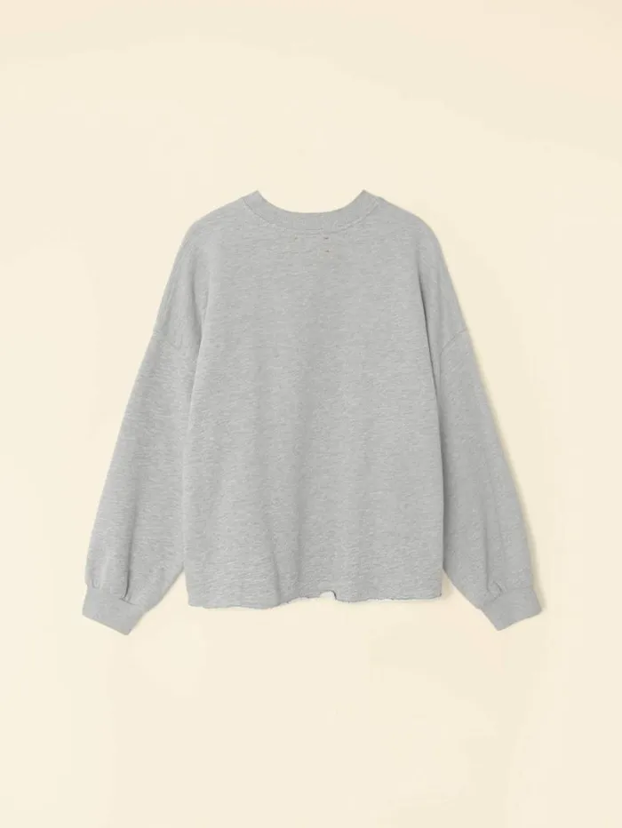 Xirena Heather Grey Honor Sweatshirt Women Sweats and Tees