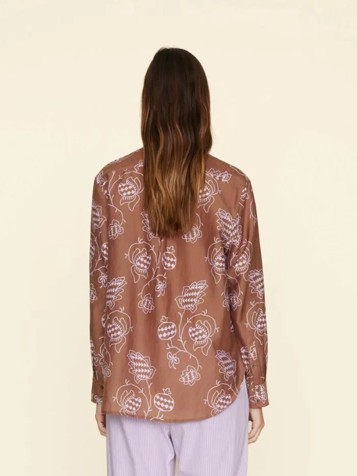 Xirena Mocha Pom Beau Shirt Women Shirts