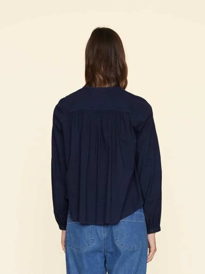 Xirena Navy Hennessy Top Women Tops