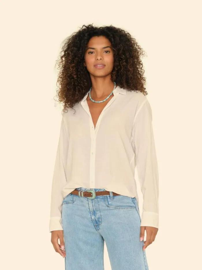 Xirena Parchment Beau Shirt Women Shirts