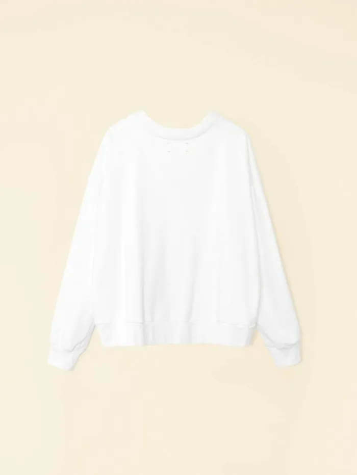 Xirena White Benny Cardigan Women Sweats and Tees