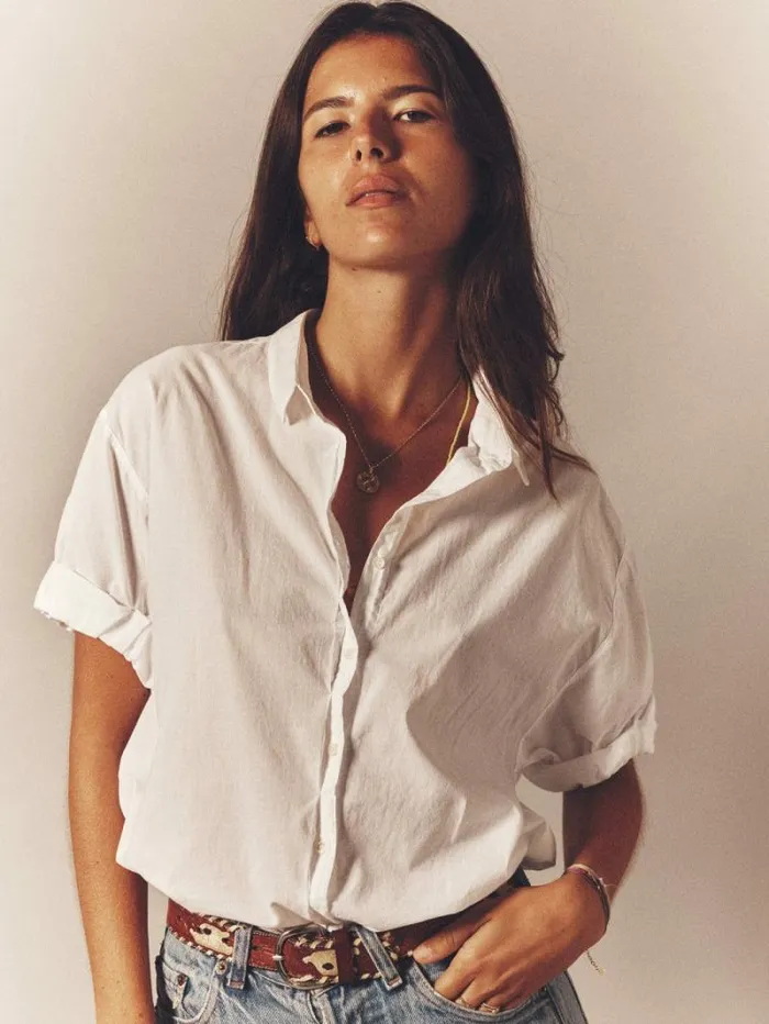 Xirena White Channing Shirt Women Shirts