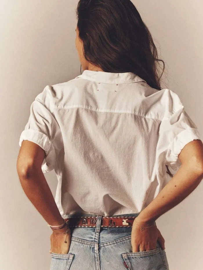 Xirena White Channing Shirt Women Shirts