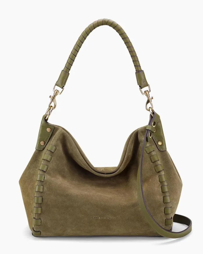 Zen Hobo Kelp Suede Women Aimee Kestenberg Hobos