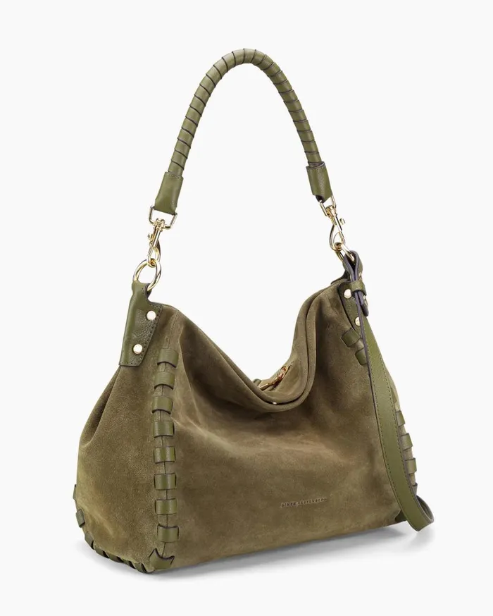 Zen Hobo Kelp Suede Women Aimee Kestenberg Hobos