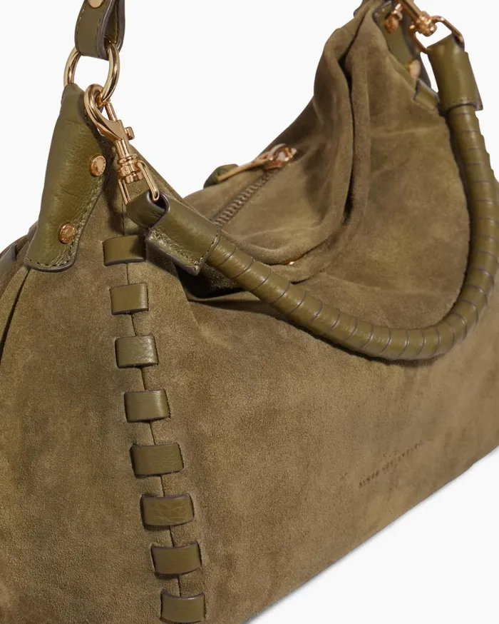 Zen Hobo Kelp Suede Women Aimee Kestenberg Hobos