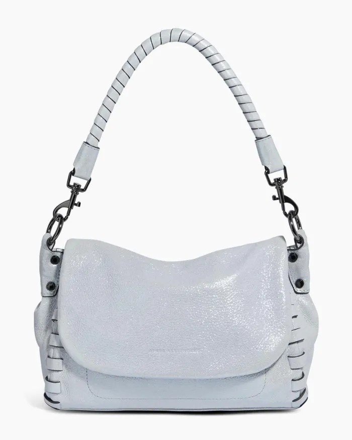 Zen Novelty Convertible Crossbody Mystic Metallic Blue Women Aimee Kestenberg Crossbody Bags
